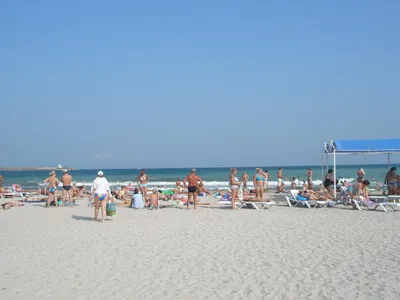 Черноморский пляж: изображения в 4K качестве