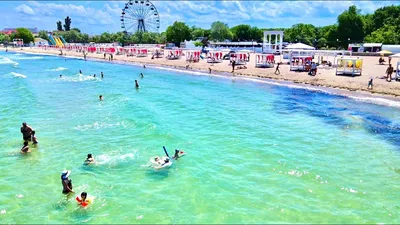 Пляж Черного моря: фото в Full HD качестве