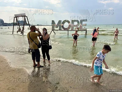 Фотоальбом Черноморского пляжа: отдых и красота