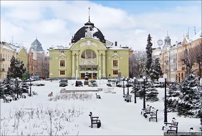 7. Зимнее волшебство: Черновцы на фото