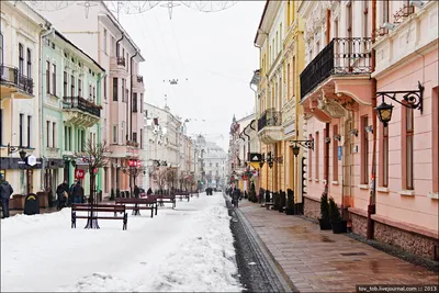 8. Красота холодного воздуха: Фотографии Черновцов в зимний период