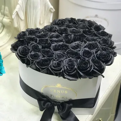 Черные розы: оригинальное фото