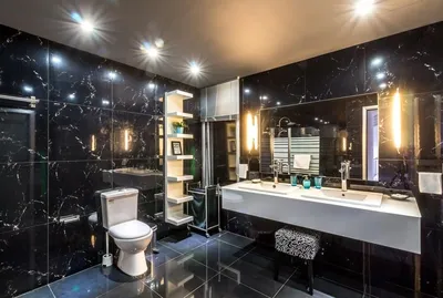 Фото черного кафеля в ванной: идеи для современного дизайна