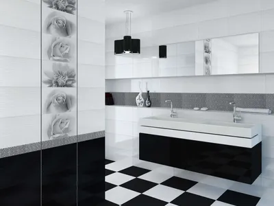 Черный кафель в ванной: создайте уникальный и неповторимый интерьер