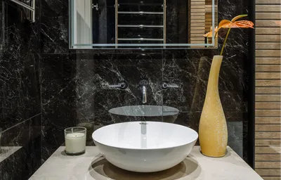 Фото черного кафеля в ванной: идеи для креативного дизайна