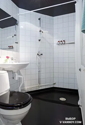 Фото черного кафеля в ванной - лучший выбор