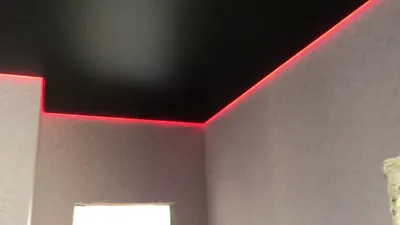Идеи дизайна ванной комнаты с черным натяжным потолком