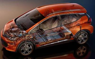 Картинки Chevrolet Bolt EV 2023 в профиль