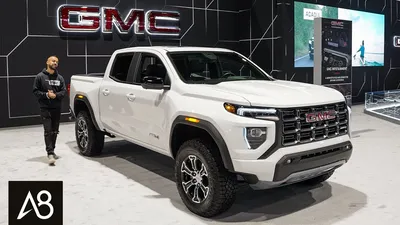 Chevrolet Colorado 2023: фото в красном цвете