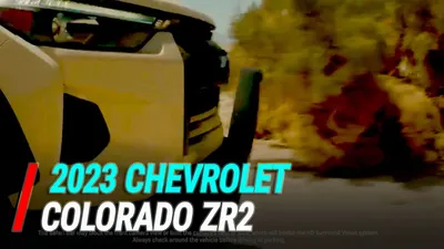 Изображения Chevrolet Colorado 2023: в золотистом цвете