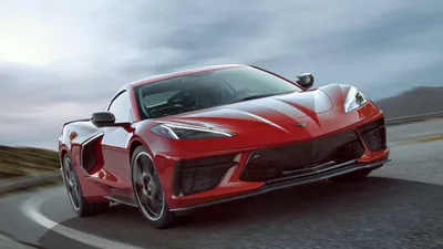 Фото Chevrolet Corvette 70th Anniversary 2023 на обложку Facebook