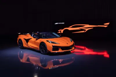 Фото Chevrolet Corvette 70th Anniversary 2023 для блога