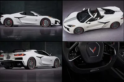 Фото Chevrolet Corvette 70th Anniversary 2023 в высоком разрешении