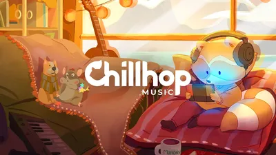 Chillhop: картинка музыкантов с атмосферной подсветкой