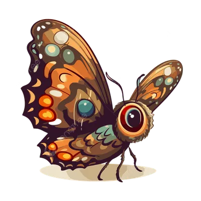 Фото уникальной бабочки на странице Что за бабочка