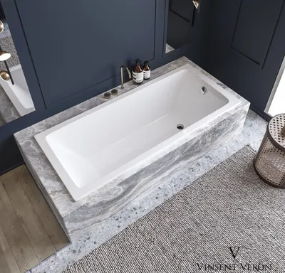 Идеи дизайна ванной с элегантной чугунной ванной