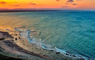 Морская гармония: фотографии, отражающие спокойствие Каспийского моря в Дагестане