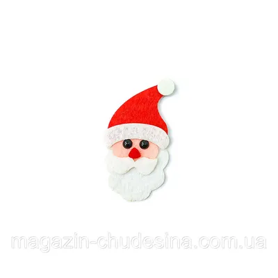 Изображение Деда Мороза из фетра для скачивания в формате PNG