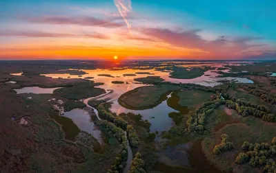 Удивительные виды Дельта реки на фото