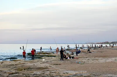 Романтические обои на рабочий стол с видами моря в Дербенте