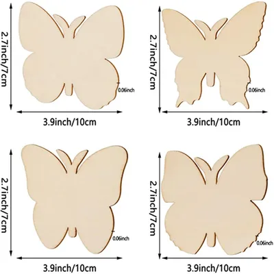 Миниатюрные деревянные бабочки в разных форматах (JPG, PNG, WebP)
