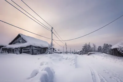 Снежная деревня: сказочные моменты в jpg формате