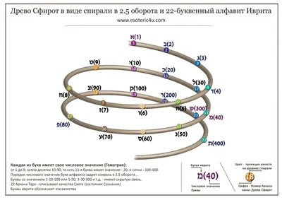 HD фото дерева сефирот для дизайна