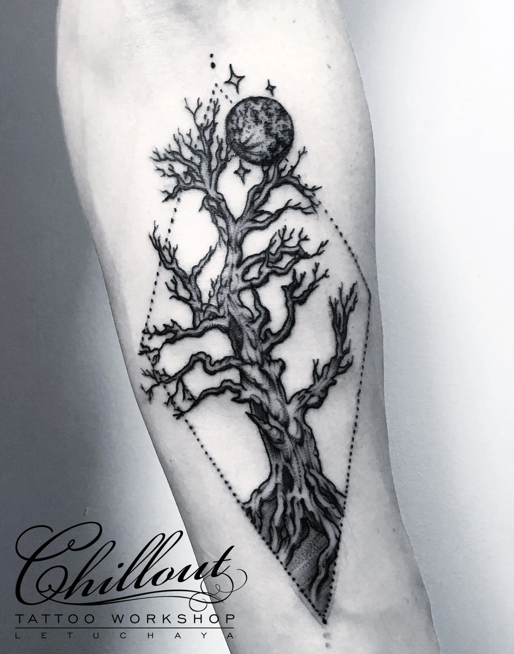 Значение тату жизнь для девушек и мужчин, фото татуировки дерево жизни
