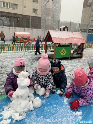 2024: лучшие фотографии снежных игр детей