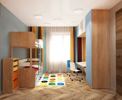 Фотография детской комнаты для двоих в формате jpg