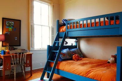 Фото детской комнаты с двухъярусной кроватью: лучшие изображения