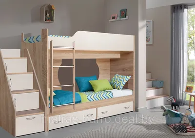Фото детской комнаты с двухъярусной кроватью: современные фотографии