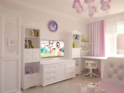 Фотографии детской комнаты с оригинальным декором