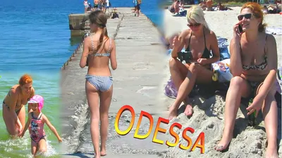 Новые изображения девушек на пляжах Одессы