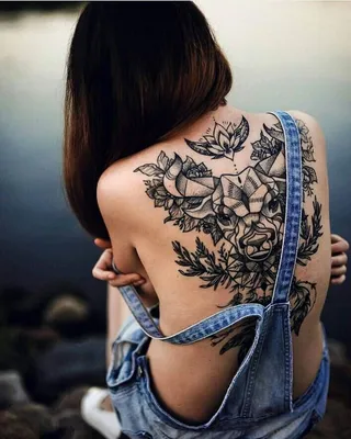 Самые яркие татуировки на фото девушек