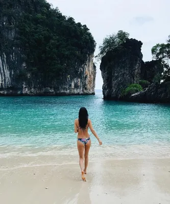 Фотоальбом: девушки на пляжах Таиланда