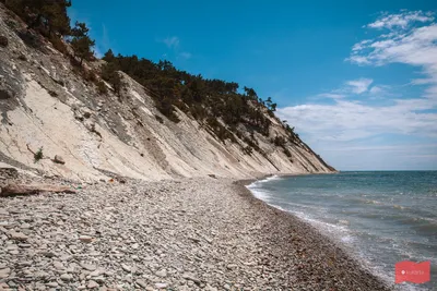 Фотографии Дикого пляжа Геленджика в 4K разрешении