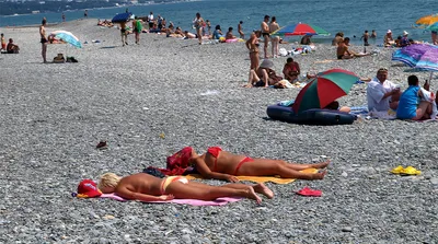 Фото дикого пляжа в Сочи - новые изображения в HD