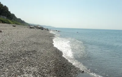 Фотографии дикого пляжа в Сочи, чтобы вас удивить