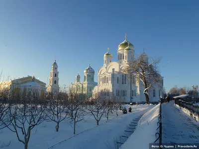 Зимние красоты Дивеева: Фото в формате JPG для скачивания