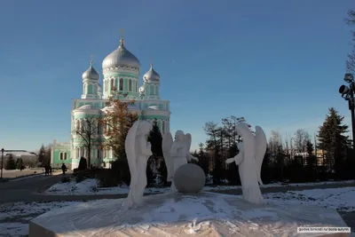 Зимние фотоотчеты Дивеева: JPG изображения для скачивания