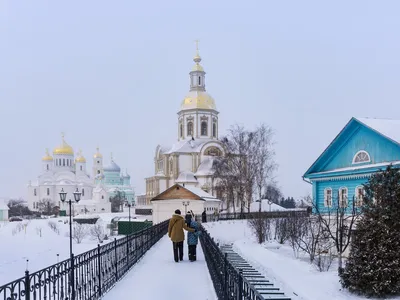 Зимние пейзажи в объективе Дивеева: PNG формат для сохранения