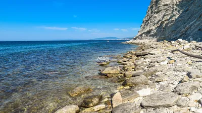 Рисунок прибрежной линии Дивноморского моря в HD