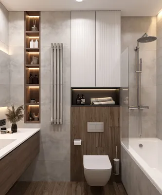 Дизайн ванной комнаты: фотографии современных интерьеров