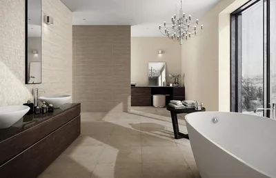 Красивый дизайн ванной комнаты: фото галерея
