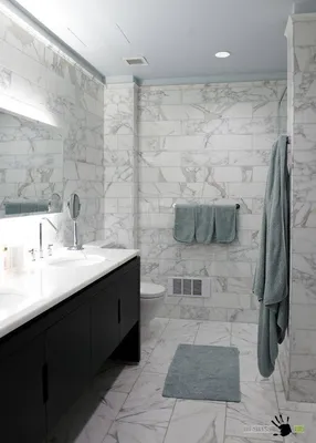 Креативный дизайн кафельной плитки в ванной комнате. JPG, PNG, WebP форматы для скачивания
