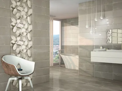 Фотографии современного дизайна кафельной плитки в ванной комнате. Скачать бесплатно