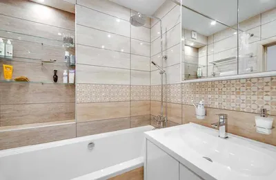 Элегантные варианты дизайна кафельной плитки в ванной комнате