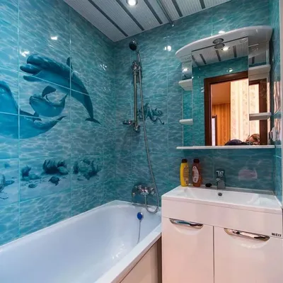 Уникальные идеи для дизайна кафельной плитки в ванной комнате: фотообзор