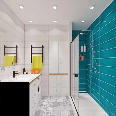 Ванная комната: стильный дизайн с использованием керамической плитки